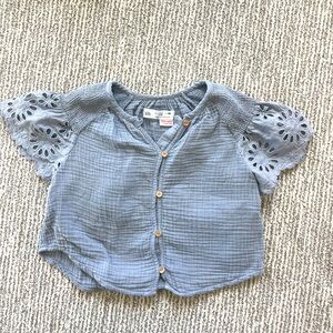 Girls Zara top size 2-3